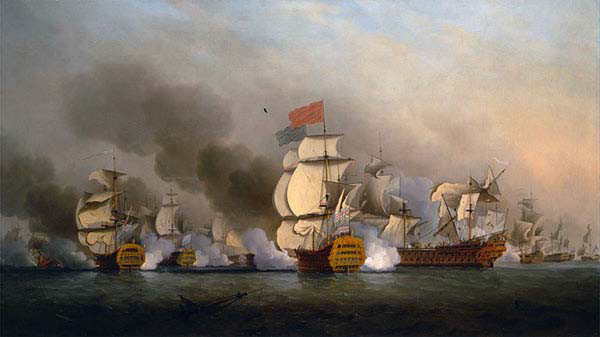 Vice Admiral Sir George Anson's Victory